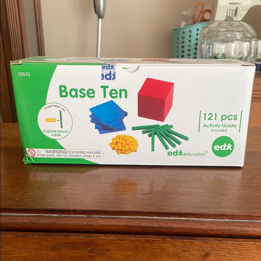 Red and Blue Learning Toys for Interactive Math Fun